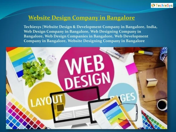 Techiesys |Website Design & Development Company in Bangalore,India,Web Design Company in Bangalore,Web Designing Company