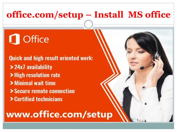 office.com/setup - Install MS office