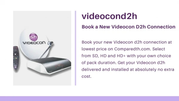 Videocond2h Price | Videocond2h Offers | Videocond2h Plan
