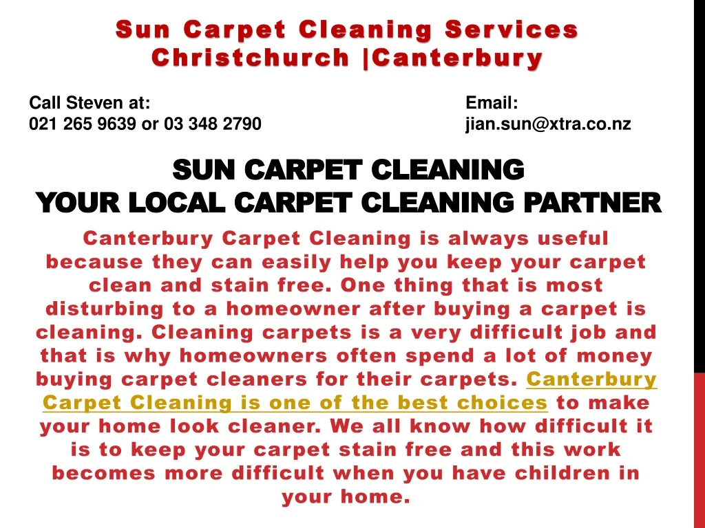 sun carpet cleaning your local carpet cleaning partner