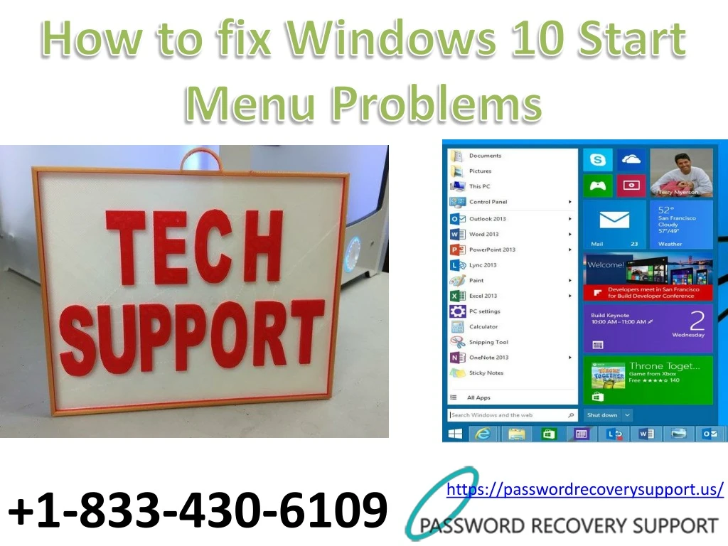 how to fix windows 10 start menu problems
