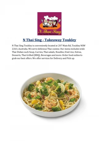 N Thai sing | Thai Food Delivery near me