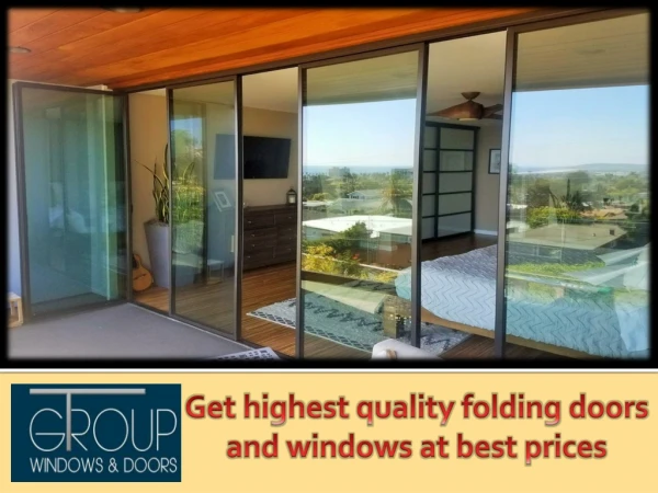 Get highest quality folding doors and windows at best prices