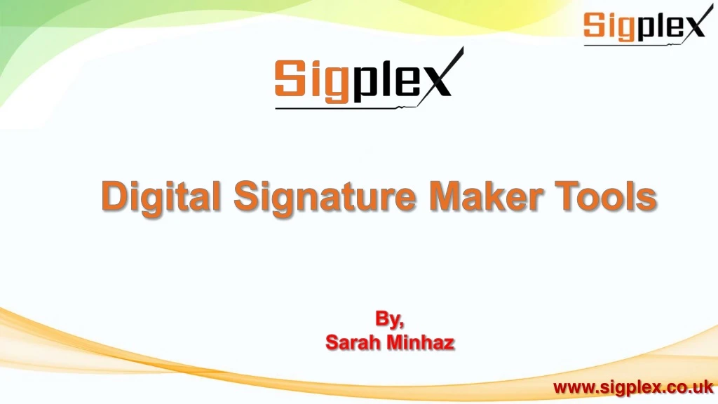 digital signature maker tools