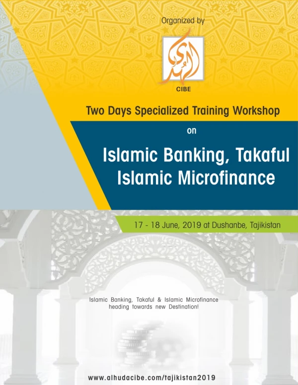 Islamic Banking, Takaful and Islamic Microfinance Training
