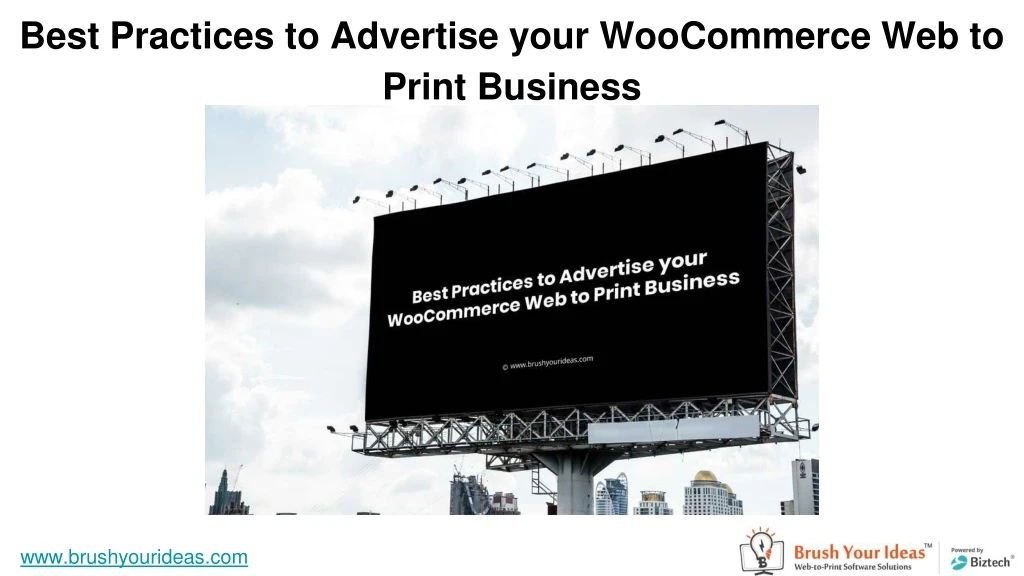best practices to advertise your woocommerce
