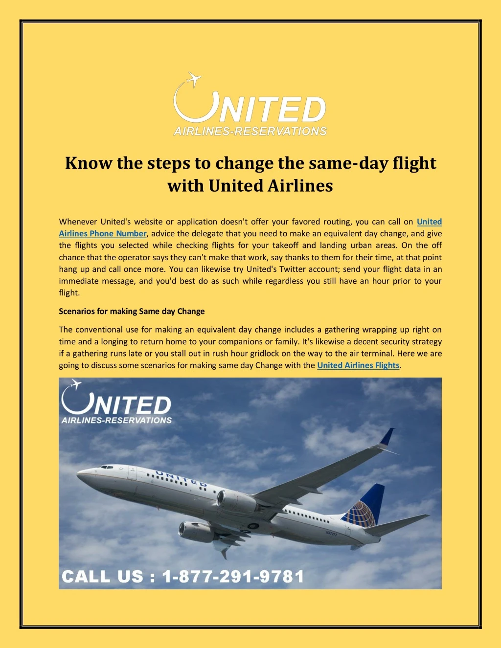 know the steps to change the same day flight with