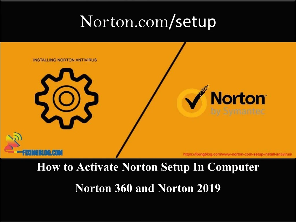 norton com setup