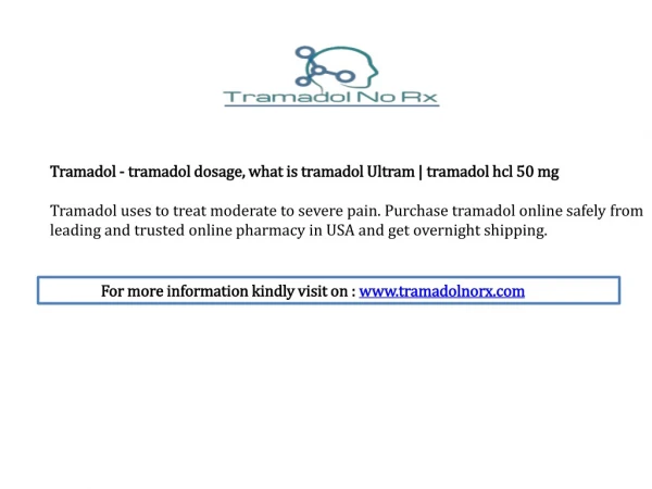 Tramadol hcl - Tramadol, xanax, butalbital, soma, valium, ambien | ultram