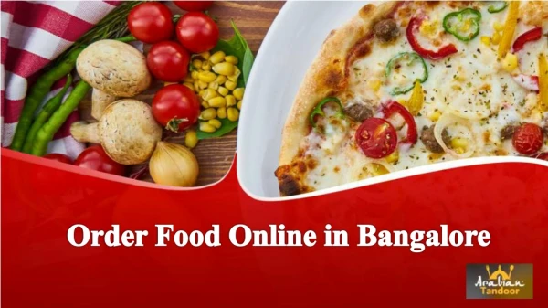 Order Food Online in Bangalore