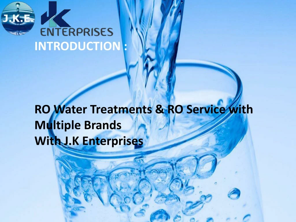 introduction ro water treatments ro service with