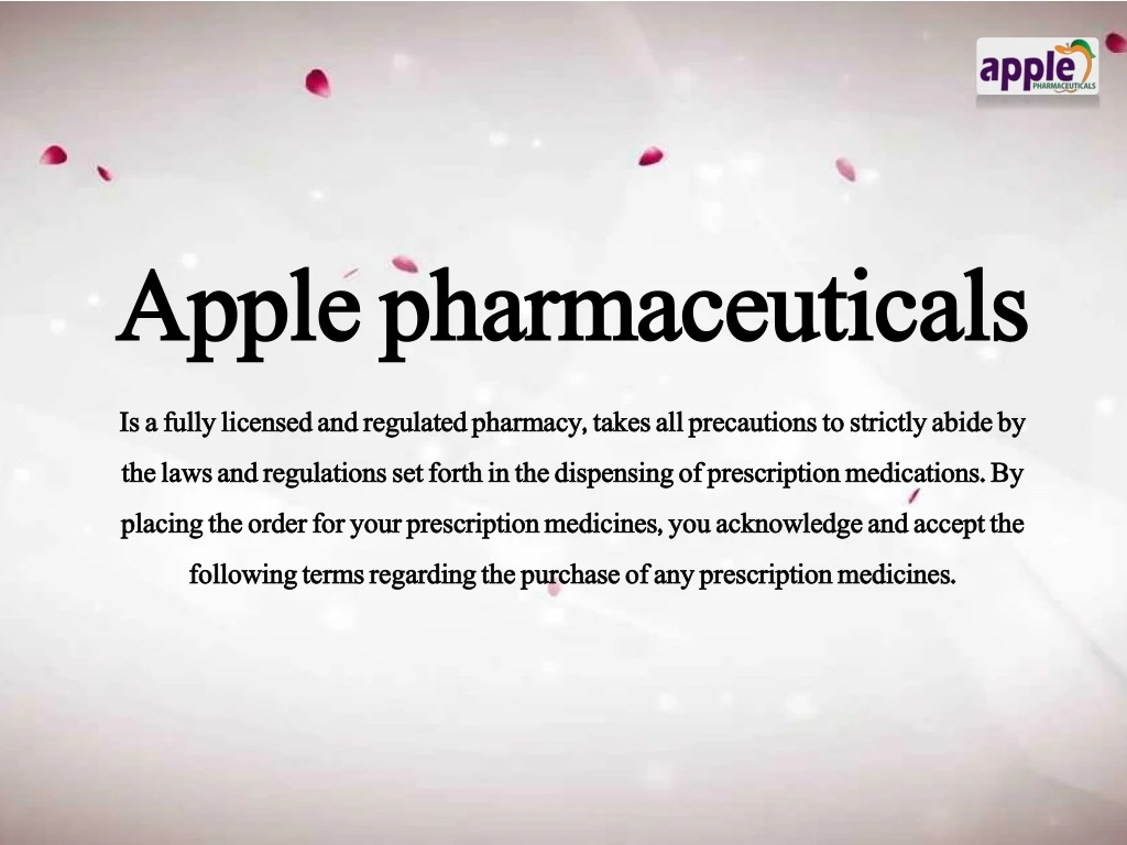 apple pharmaceuticals