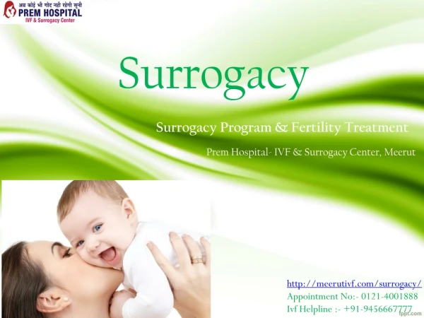 Donor Program & Surrogacy in Meerut
