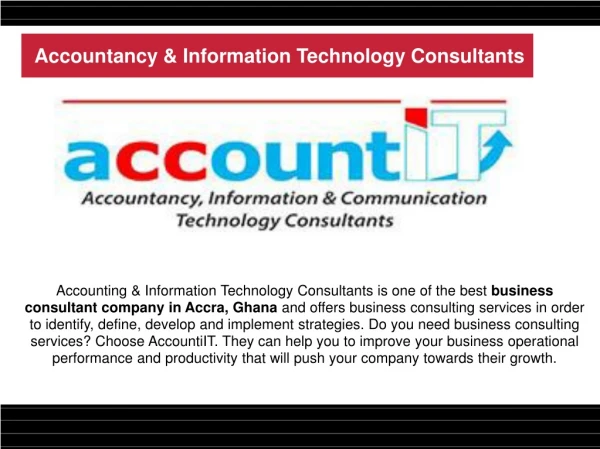 Business Consulting Services Ghana