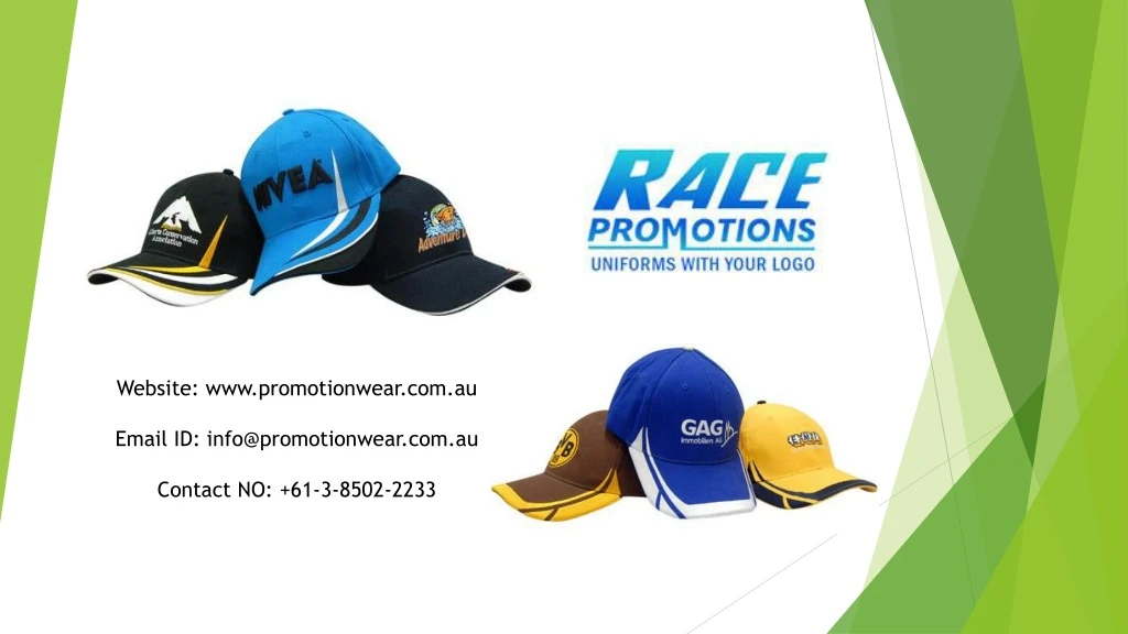 website www promotionwear com au email