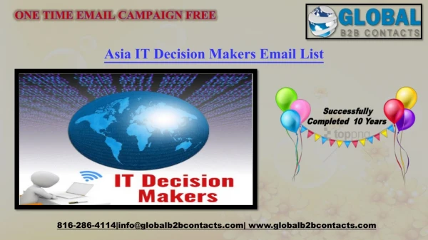 one time email campaign free