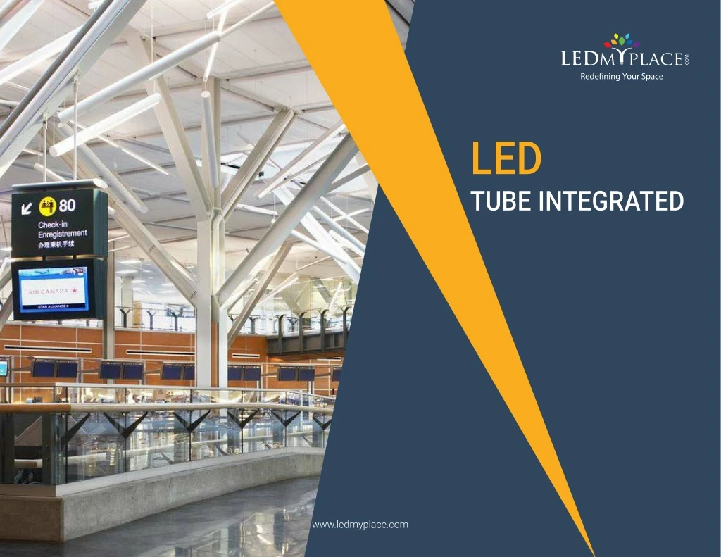 led tube integrated