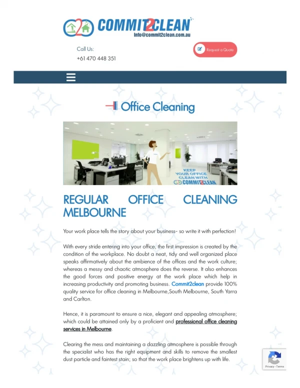 Best office cleaning services in melbourne - Commit2clean