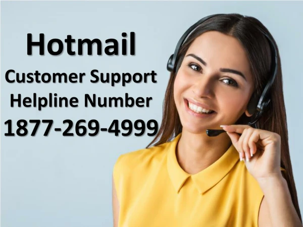 HotMail Helpline Number 1877-269-4999 for Recover Your Password