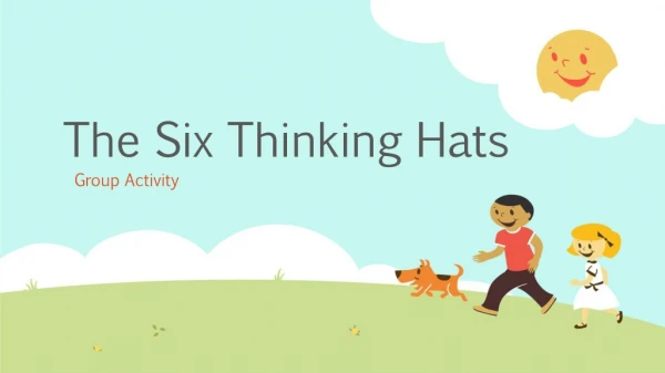 6 Thinking Hats Speaking Activities
