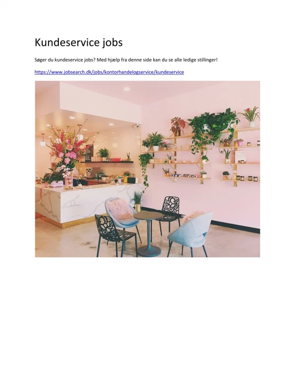kundeservice jobs