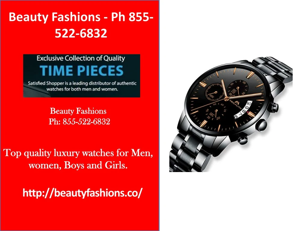 PPT - BeautyFashions Gents Wrist Watch Brands PowerPoint Presentation ...