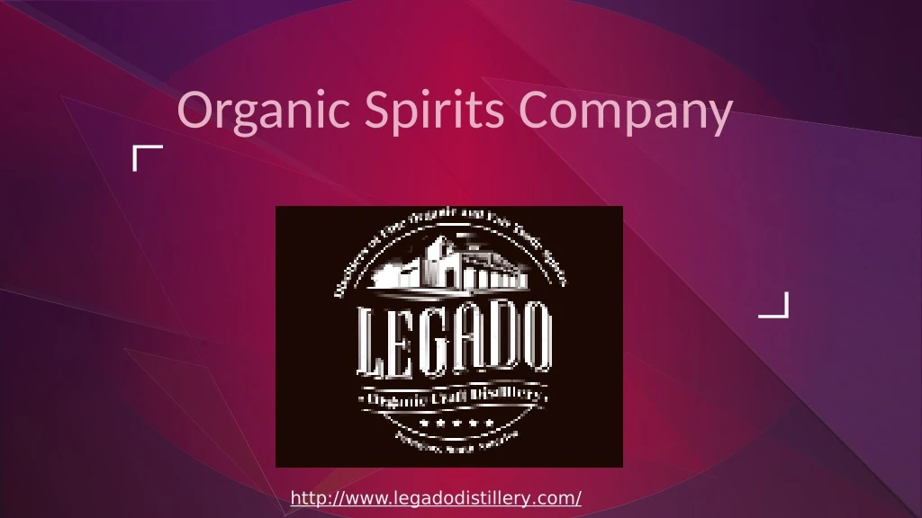 organic spirits company