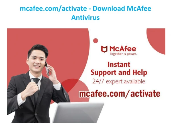 mcafee.com/activate - Download McAfee Antivirus