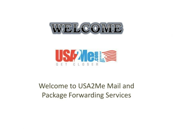 USA2Me | Package Mailling Services