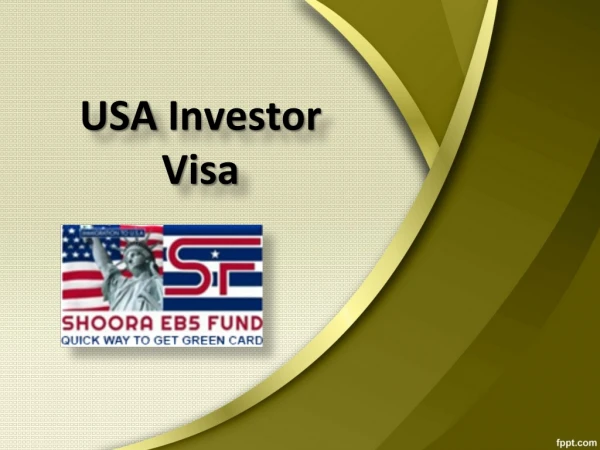 USA Investor Visa, Green Cards Through EB5 Investment – Shoora EB5