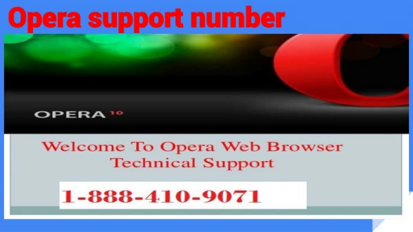 opera support number USA
