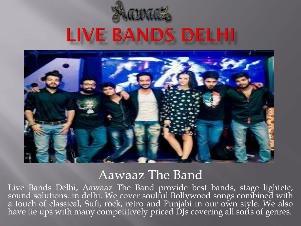 live bands delhi