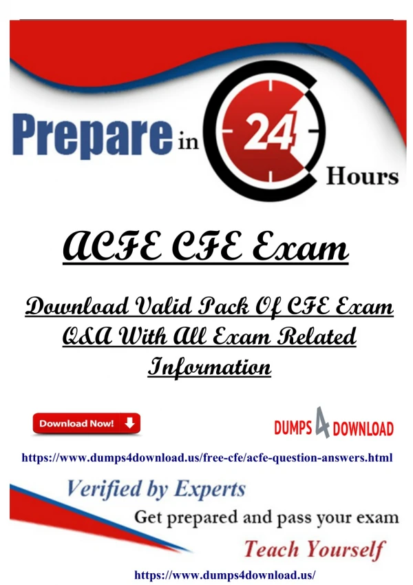 Can You Pass The Certified Fraud Examiner (CFE) Exam? - CFE Dumps PDF