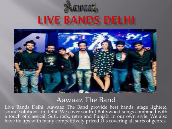 Live Bands Delhi | Best | Top 10 Live Bands Delhi