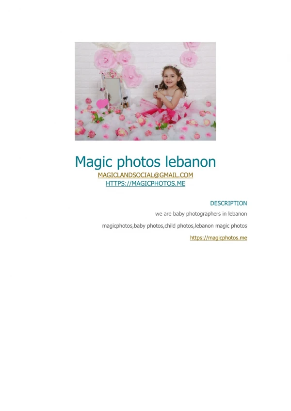 magic photos studios lebanon