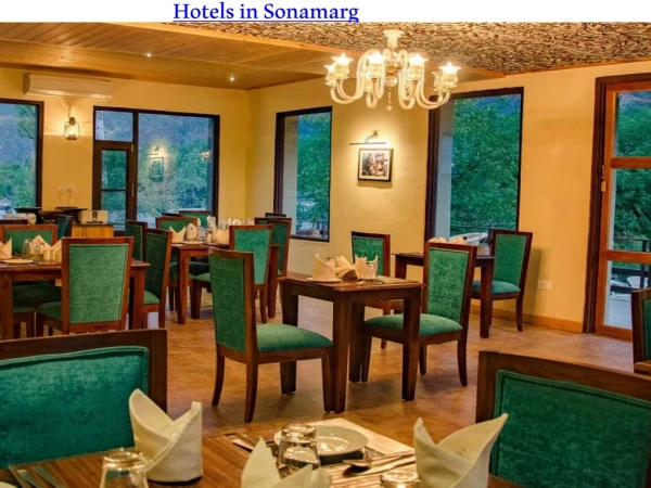 resorts in sonamarg