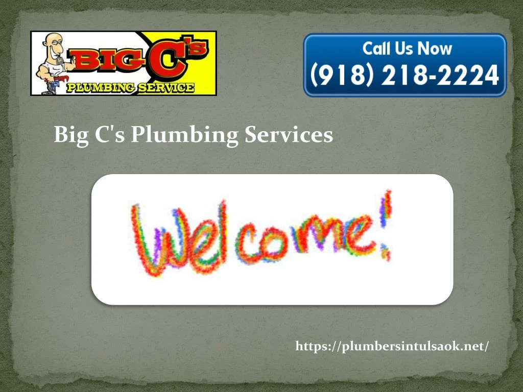 big c s plumbing services