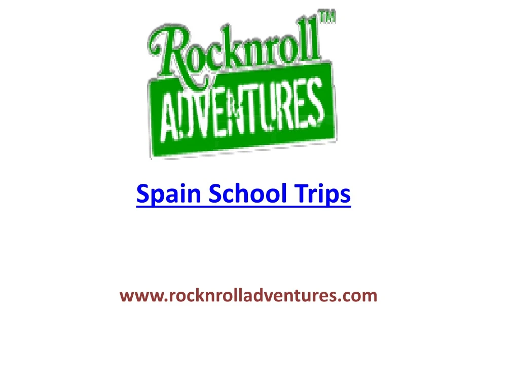 spain school trips