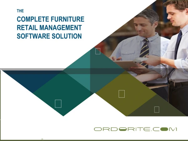 Best retails furniture software solutions with Ordorite software inventory management system.