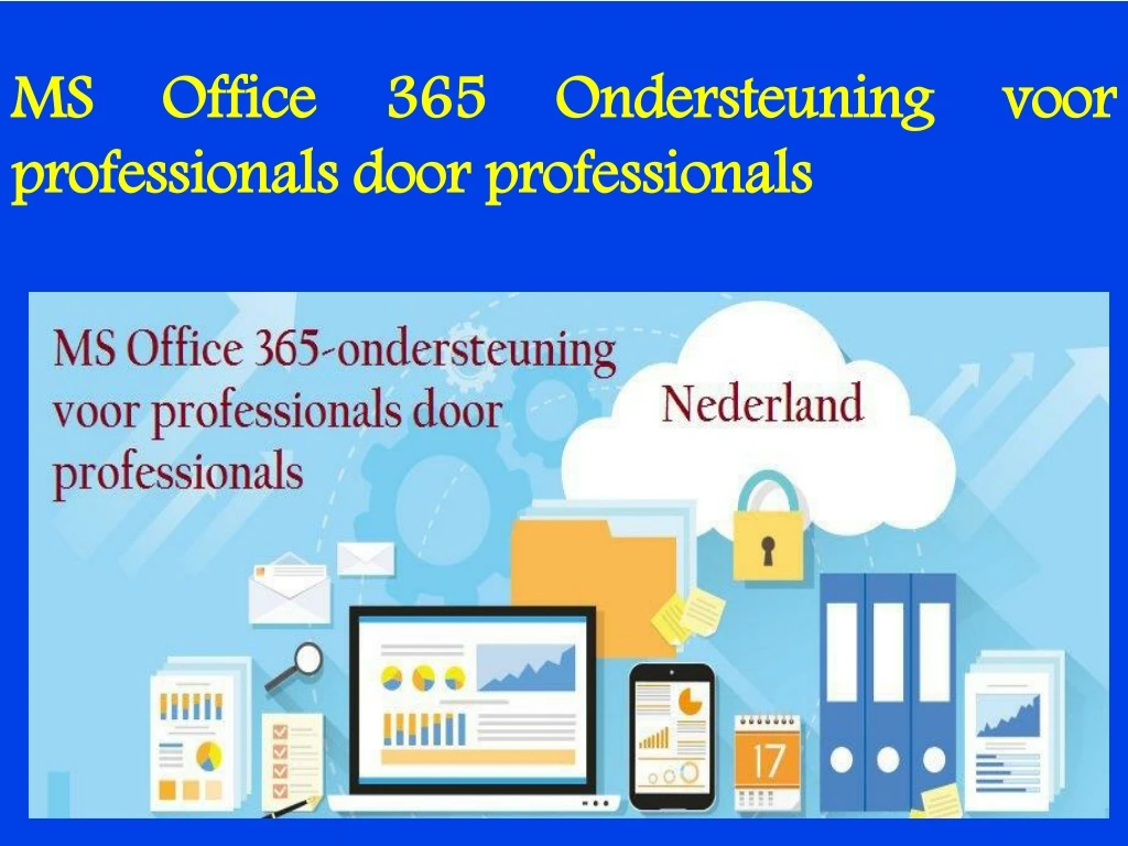 ms office 365 ondersteuning voor professionals