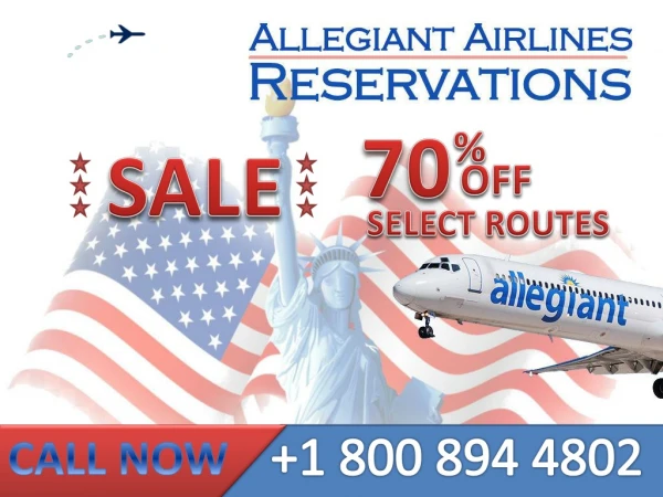 ALLegiAnT AiRliNes ChAnGe ReSerVatIoNs 1-800-894-4802 Phone Number