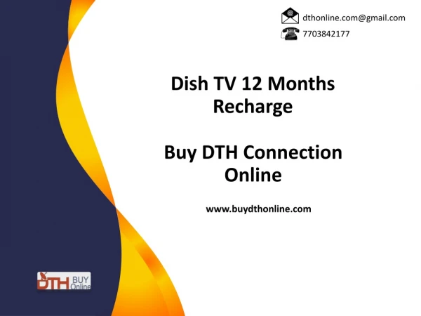 Buy DTH New Connection from Best Online Store