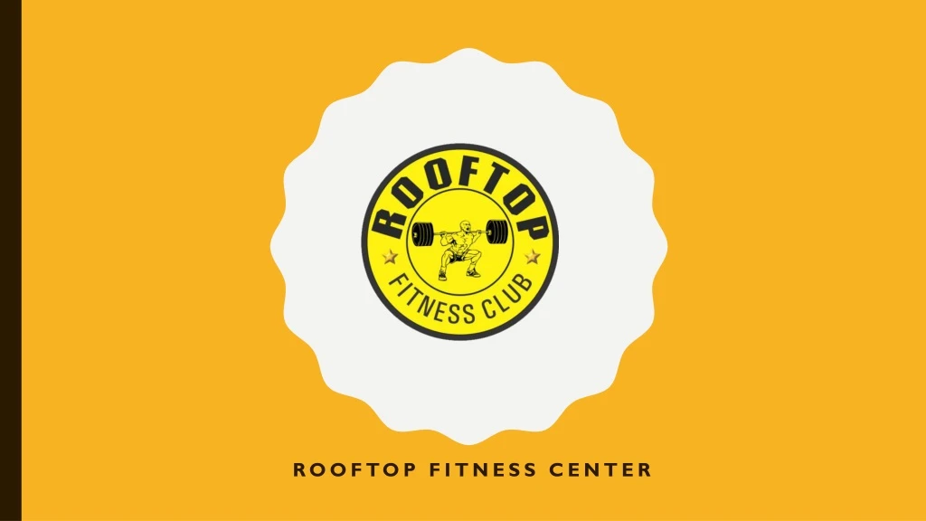 rooftop fitness center