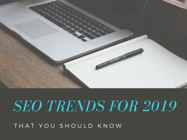 SEO Trends you Should Know This Year
