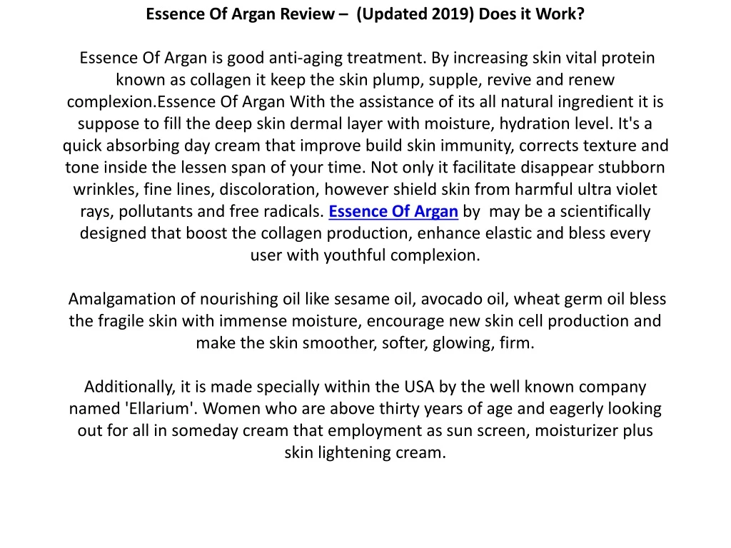 essence of argan review updated 2019 does it work