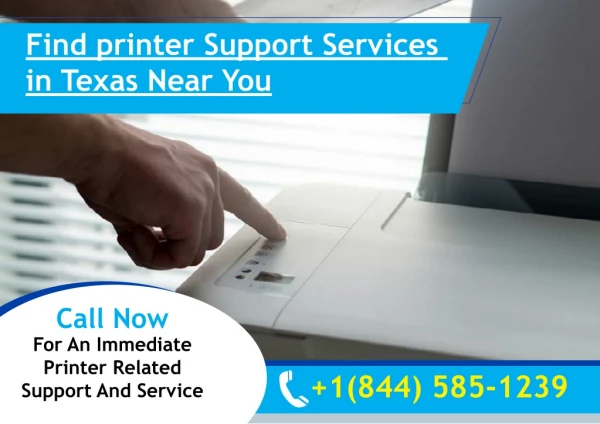 Find Printer Repair Support Services in Texas near You