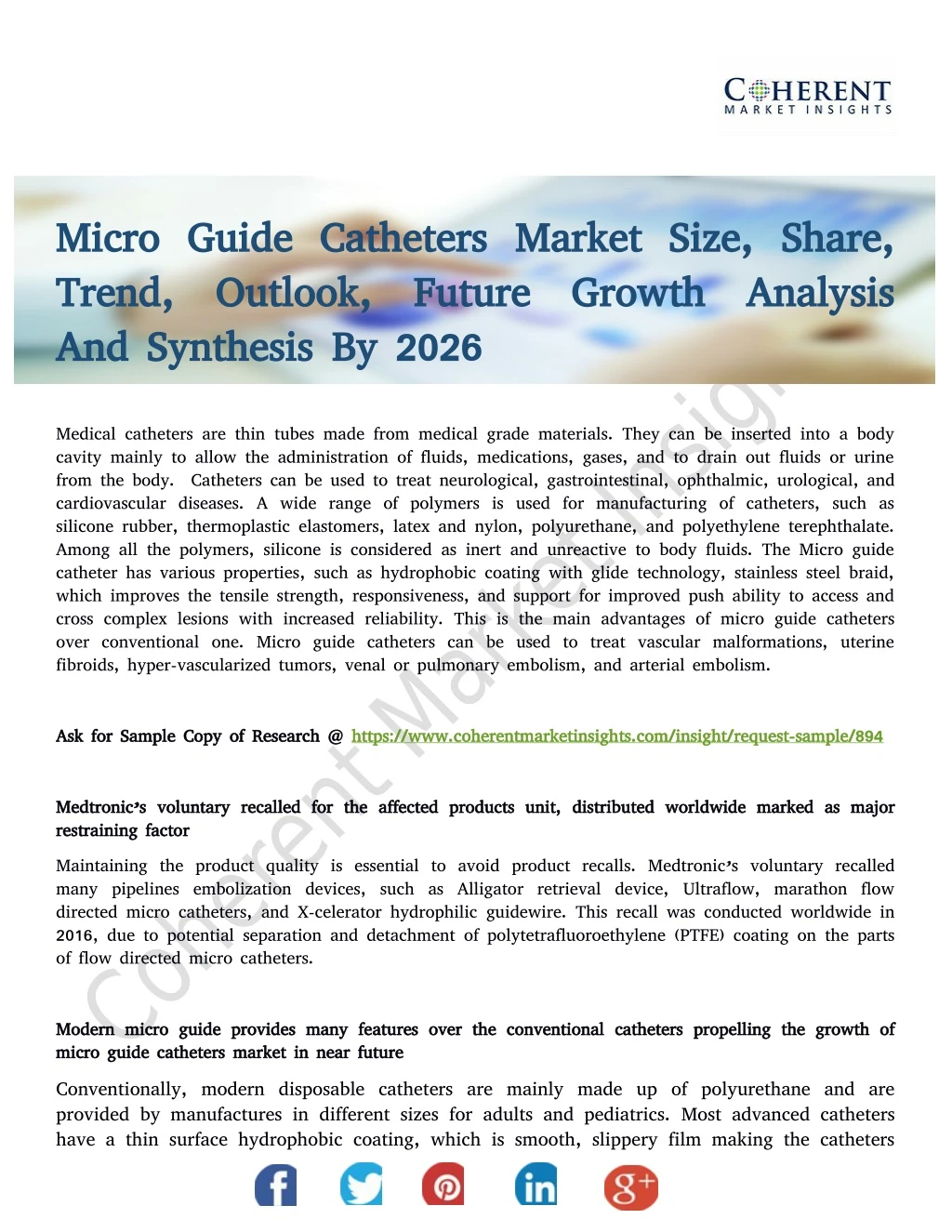 micro guide catheters micro guide catheters