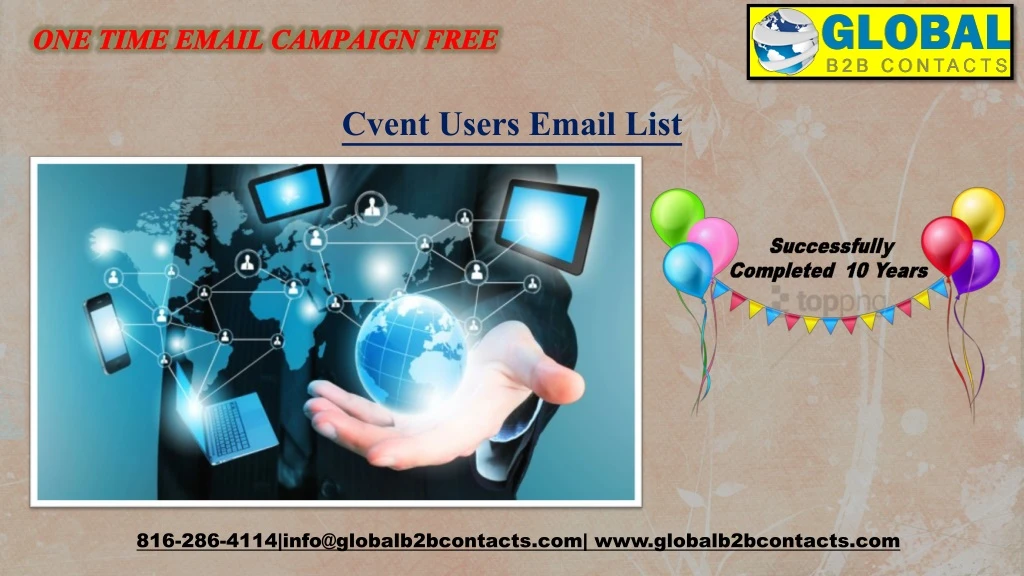 one time email campaign free