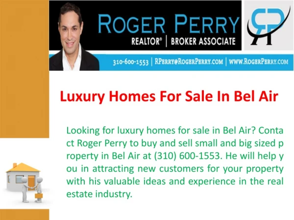 Luxury Homes For Sale In Bel Air