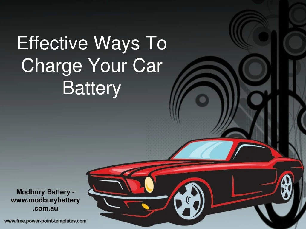 effective ways to charge your car battery
